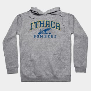 Ithaca Bombers Retro Logo Hoodie